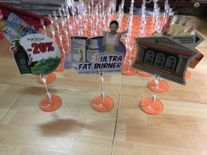 wobbler để bàn di động thông minh, sản xuất wobbler cho cửa hàng di động thông minh