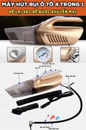 Máy hút bụi kèm bơm 4 trong 1