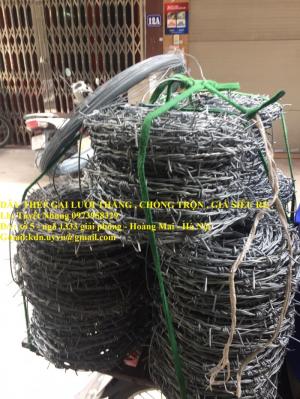 Dây Thép Gai , Chống Trộm, dây thép gai hình giao - Giá rẻ dọn kho về ăn tểt