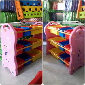 Kệ đồ chơi mầm non
