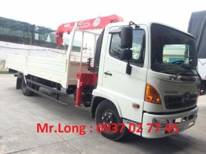 Xe cẩu HINO 6 tấn, Hino cẩu 5 tấn, xe cẩu Hino Fc, Hino Fc gắn cẩu, xe HINO cẩu 4 tấn , xe tải HINO 6T2 gắn cẩu UNIC