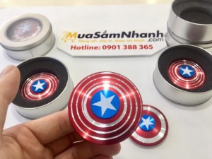 Con quay spinner Captain America QUAY CỰC CHUẨN Fidget Spinner, Hand Spinner - MSN388147