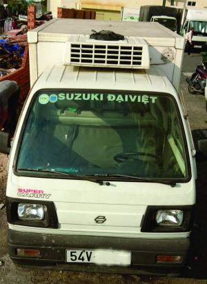 Tải lạnh SUZUKI SUPER Carry2006 Thùng đông lạnh LAMBERET