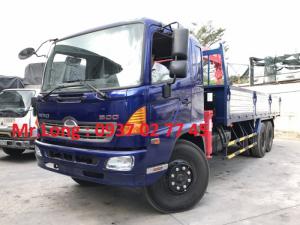 Hino 3 chân gắn cẩu, xe cẩu Hino 15 tấn , Hino 3 chân ngắn gắn cẩu , Hino FL8JTSA gắn cẩu , xe tải cẩu 15 tấn Hino , Xe tải Hino FL8JT7A, Xe cẩu Hino FL8JT7A