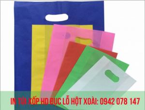 In túi xốp thời trang, túi xốp ngân hàng túi xốp hột xoài