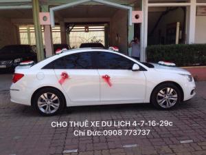 Cho thuê xe chervolet cruze 2016, số tự động
