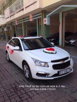 Cho thuê xe chervolet cruze 2016, số tự động