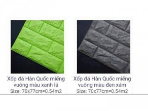 Xốp dán tương giả gạch 3d