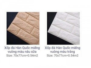 Xốp dán tương giả gạch 3d