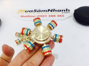 Con quay Spinner cánh tàu 6 cánh Kim Loại Cực Đẹp, Fidget Spinner, Hand Spinner - MSN388165