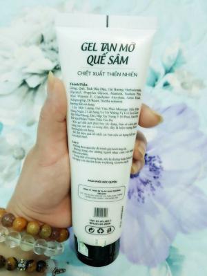 Gel Tan Mỡ Quế Sâm – chiết xuất thiên nhiên