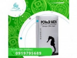 Bao cao su Powermen Longer Plus x 12 cái