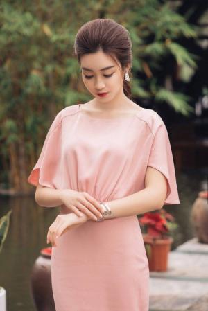 Đầm Công Sở Tay Cánh Tiên Đẹp Như HH Mỹ Linh