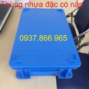 Khay nhựa b2 có nắp,thùng nhựa đựng phụ tùng ô tô xe máy