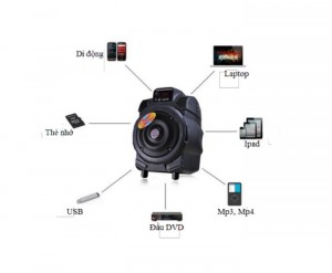 Tặng kèm micro không dây, remote điều khiển. Bảo hành 06 tháng