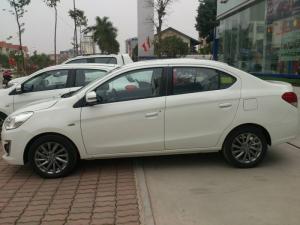 Mitsubishi ATTRAGE, số sàn nhập khẩu, 5L/100km, chạy Grab, Dịch vụ số 1.Cho vay 80%.