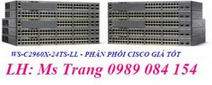 WS-C2960X-24TS-LL giá tốt Tại Digitechjsc