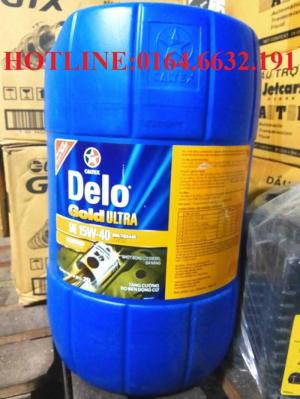 Dầu động cơ Caltex Delo Gold Ultra SAE 15W40 25L