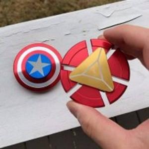 Con quay spinner Captain America QUAY CỰC CHUẨN Fidget Spinner