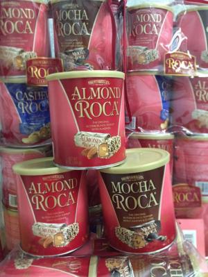 Kẹo bơ giòn nhân hạnh nhân Almond Roca 284g nhập Mỹ