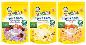 Sữa Chua Khô Gerber Yogurt Melts