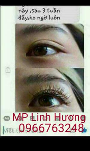 Tinh dầu dài mi Linh Hương,mẹo kích mọc mi cong dài sau 2 tuần.