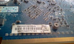 Vga En9400Gt/Di/1G(Lp)