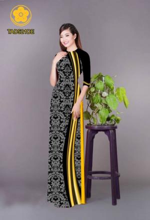 Vải áo dài hoa văn TAD521