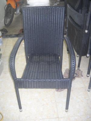 Ghế nhựa giả mây cần bán gấp