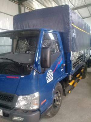 IZ49 động cơ Isuzu, chassi cabin nhập khẩu Hyundai Hàn Quốc. 2,4 tấn thùng dài 4,2 m.