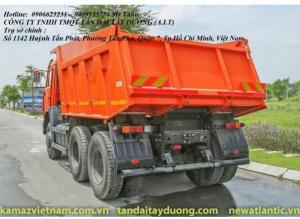 Xe tải tự đổ 65115 (6x4) thùng vát 10m3