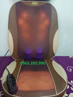 Đệm massage toàn thân chính hãng Nhật Bản khuyến mại gối, đệm mát xa 30 bi F08 tặng gối massage