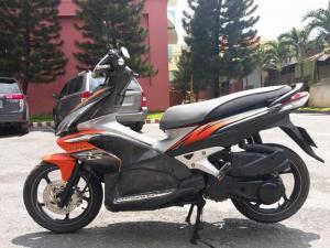 Air Blade 110cc Hàn Quốc Cam Đen mẫu Thailan 2 Đèn Giống Honda Air Blade 99%