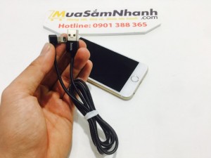 Cáp sạc từ Hoco U20 chống bụi bẩn và hơi nước làm hỏng chân sạc.