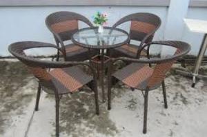 Bàn ghế cafe sân vườn giá siêu rẻ