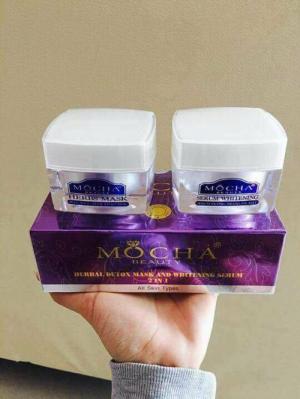 Bộ ủ trắng tươi sữa dê Mocha- Hình ảnh thật sản phẩm