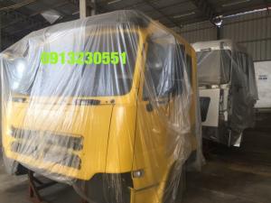 Kiểu giáng gọn bền cabin xe tải ben dongfeng