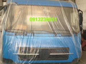 Kiểu giáng gọn bền cabin xe tải ben dongfeng