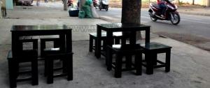 Bộ bàn ghế cafe mini giá rẻ hàng mới