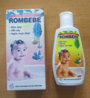 Sản Phẩm Rombebe- Giúp Bé Hết Rôm Sảy, Ngừa Mụn Nhọ, Tốt Cho Sức Khỏe