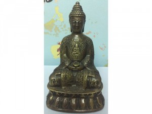 Tam thánh phật, chất liệu đồng giả cổ