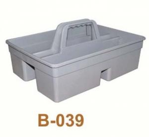 Xô có tay cầm 2 ngăn đựng hóa chất nước vệ sinh lau kính chao bao B-039