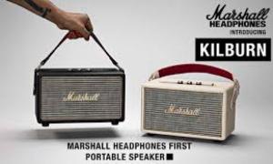Hàng Mỹ: Loa nghe nhạc di động không dây Marshall Kilburn  Bluetooth Speaker
