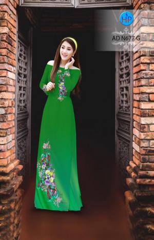 Vải áo dài AD N677