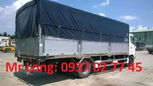 xe tải Hino FC9JLTA mui bạt , Xe Hino 6T2 mui bạt thùng dài , xe mui bạt Hino FC9JJSW 6 tấn 2 thùng dài 6,7m , xe tải HINO 6 tấn 2 , giá xe Hino 6 tấn .