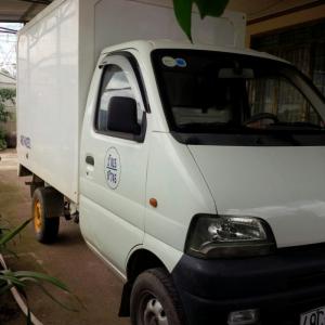 Xe tải 750kg SYM T880 đời 2011 thùng kín còn rất cứng