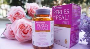 Viên uống COLLAGEN PERLES DEPEAU HYDRATANT 650k 200 viên trắng da, giảm nám, da căng mịn