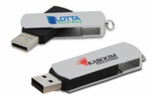 USB kim loại có in ấn màu sắc ấn tượng