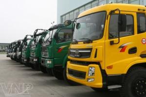 Xe ben Cửu Long TMT tại Hải Phòng, 9.5 tấn, máy Sinotruck