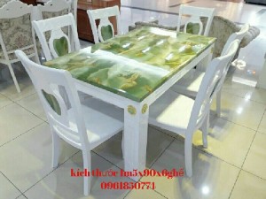 Bàn ăn mặt đá cao cấp nhập khẩu từ châu